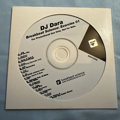 DJ Dara : Breakbeat Science: Exercise 01 Promo Advance CD