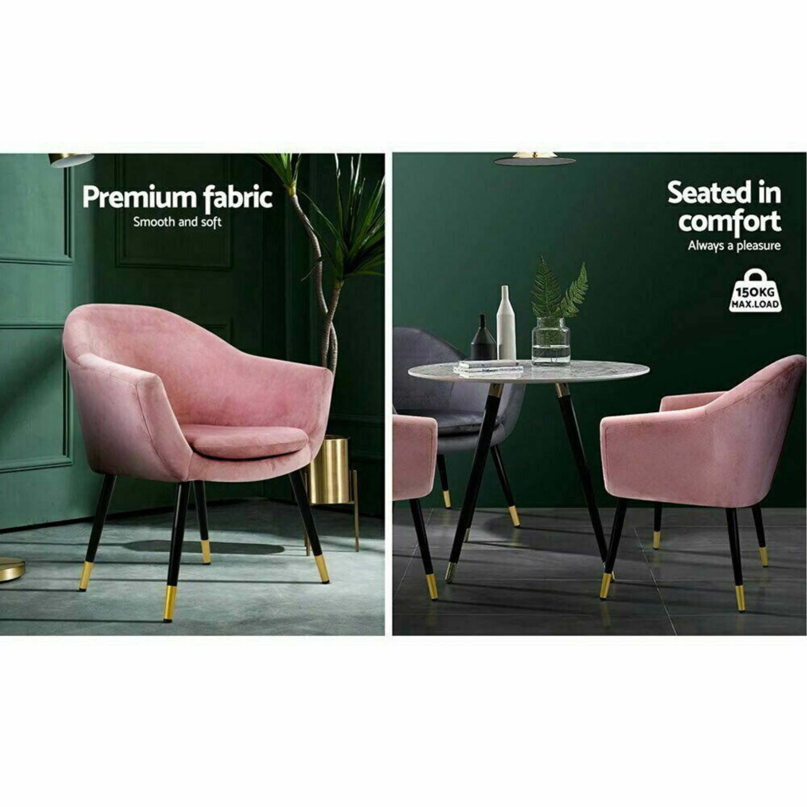  Artiss Armchair Lounge Chair Accent Armchairs Retro Single 