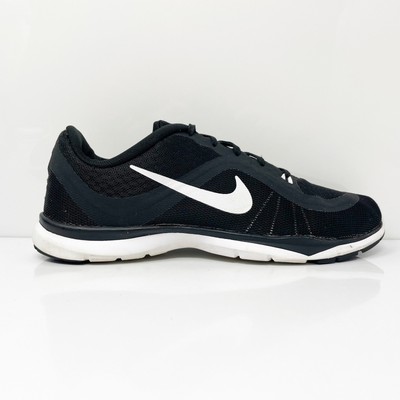 Nike Womens Flex Trainer 6 831217-001 Черные кроссовки Кроссовки для бега, размер 8, Черный, Flex Trainer 6