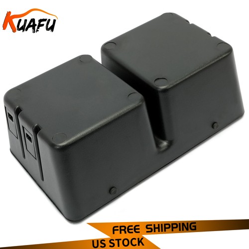 Dual Console Cup Holder Drink For 07-14 Chevy Silverado Tahoe GMC Sierra Yukon