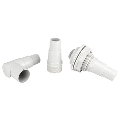Hydro Tools Above Ground Pool Complete Standard ABS Thru-Wall Skimmer (Open Box)
