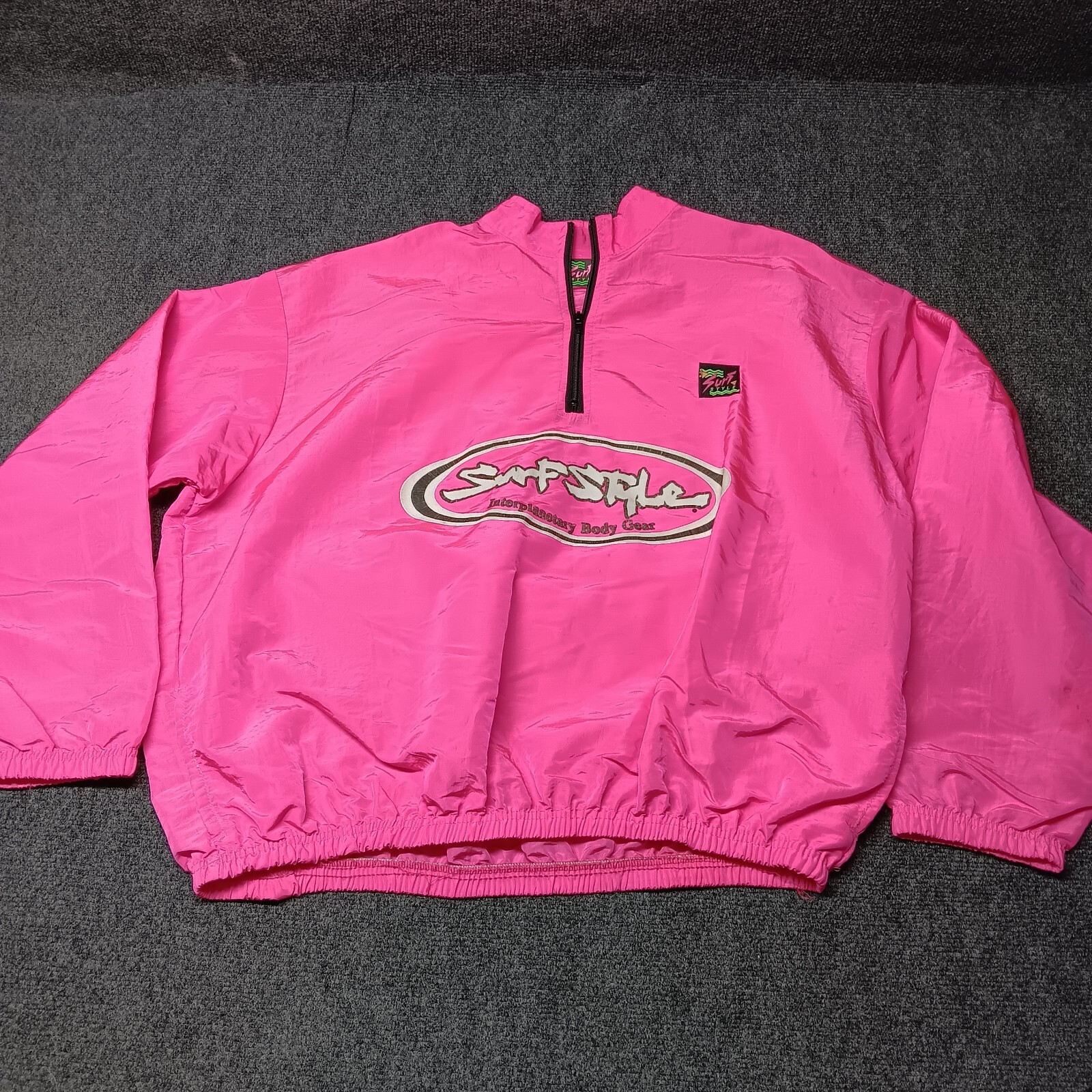 90s 80s SIDE WALK SURFER ベロアジャケット Vintage 90's Surfstyle Windbreaker Jacket – CobbleStore Vintage