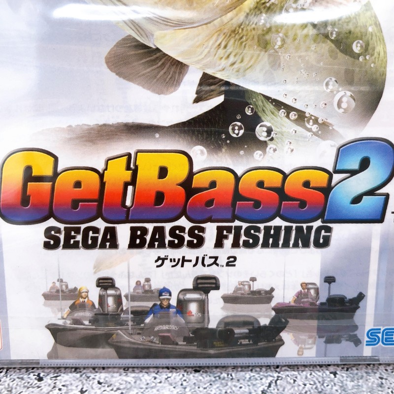 SEGA Dreamcast Get Bass 2 SEGA BASS Fishing Japan Retro DC