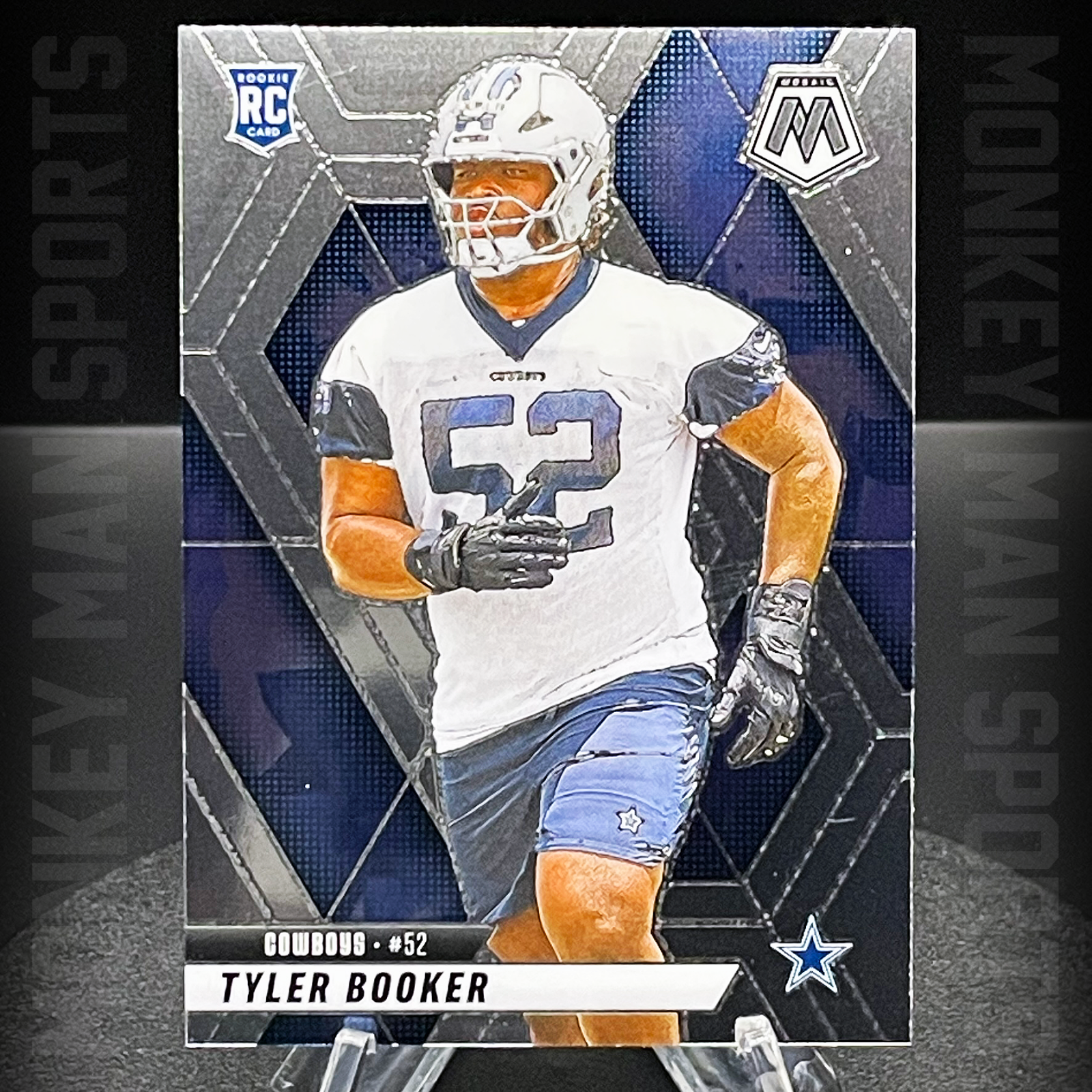 2025 Mosaic - Tyler Booker Rookie RC - #348 COWBOYS MINT