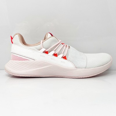 

Кроссовки Under Armour Womens Charged Breathe 3023658-106 White Running Shoes 8, Белый, Charged Breathe