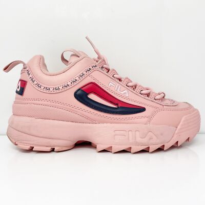 

Женские кроссовки Fila Disruptor 2 Premium 5FM00079-682 Розовые повседневные туфли Размер 7, Розовый, Disruptor 2 Premium