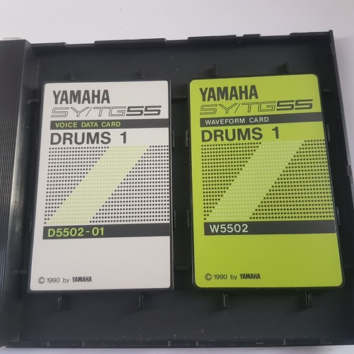 鍵盤楽器 YAMAHA SY/TG55 SOUND CARD SET DRUMS1 Yamaha Drums 1