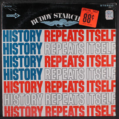 BUDDY STARCHER: history repeats itself DECCA 12'' LP 33 RPM Sealed