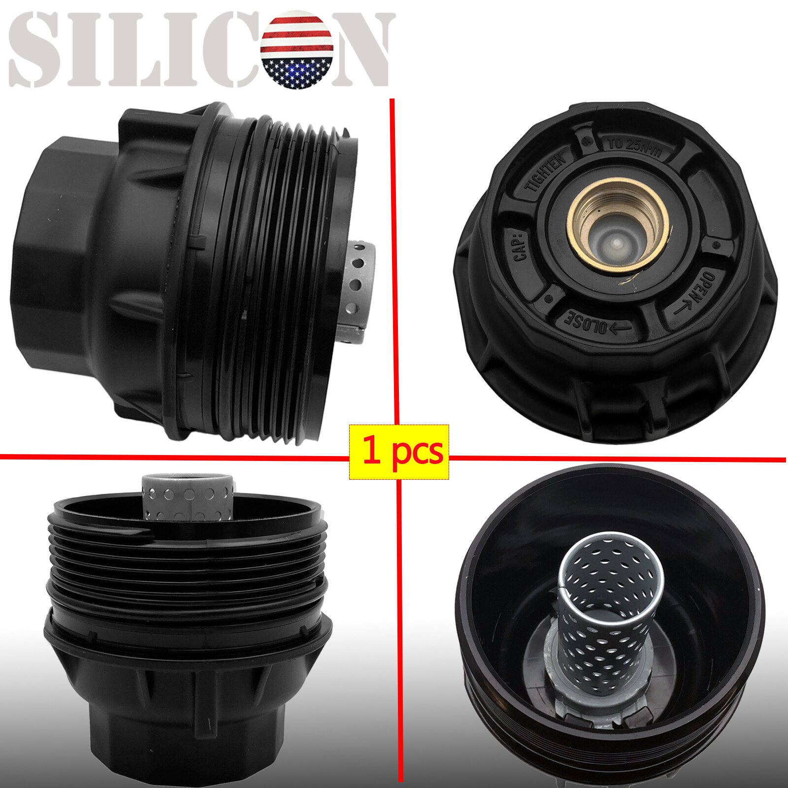 Housing Cap For Toyota Camry Highlander Rav4 Venza Scion 15620-36020