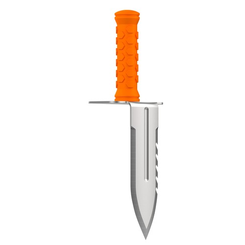 Quest Diamond Digger Tool Right Side Serrated Blade with Free Sheath