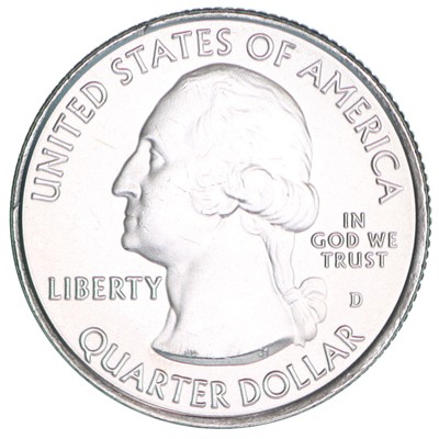 2010 D Parks Quarter Yosemite ATB America the Beautiful Satin Finish