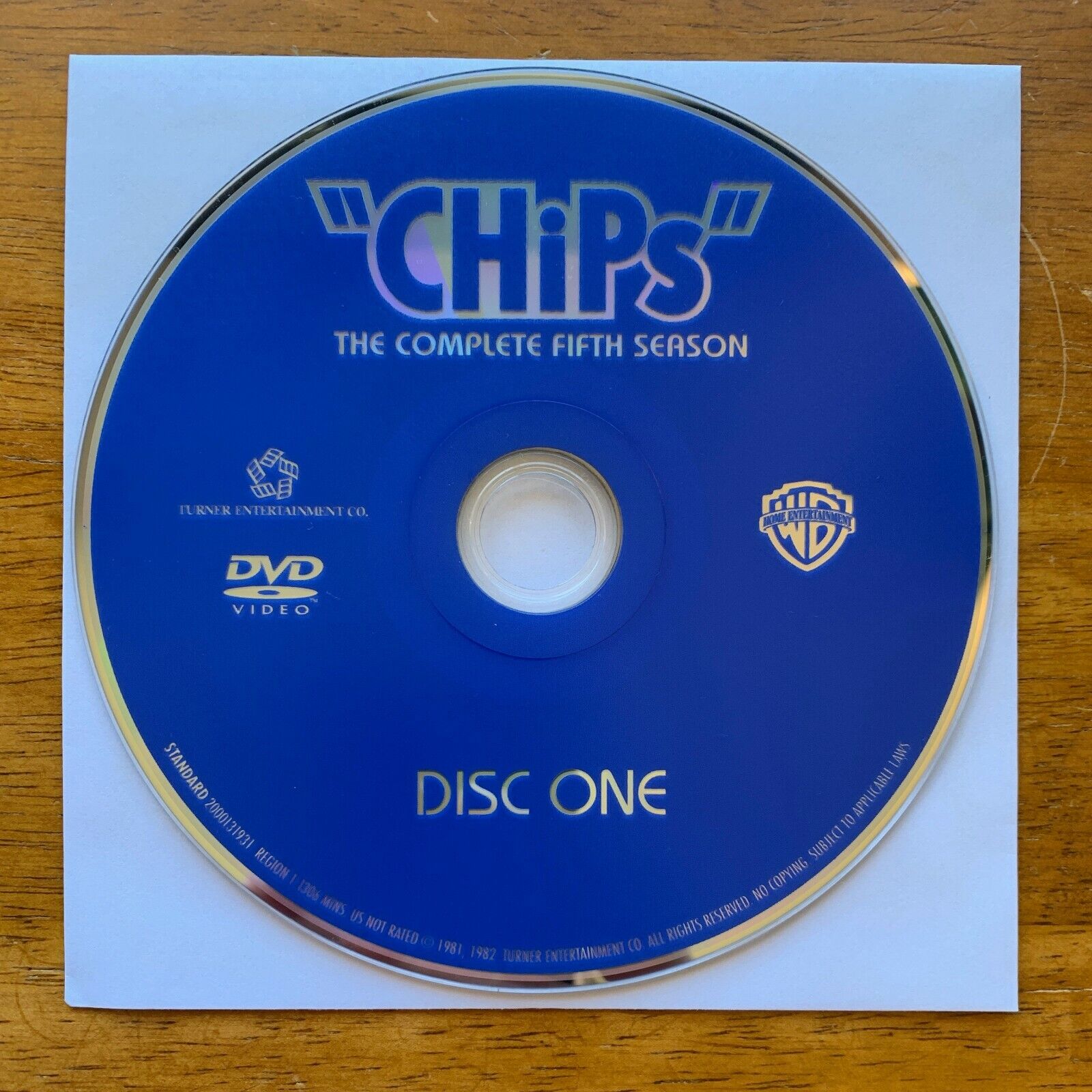 (DISC ONE ONLY) from CHiPs - The Complete Fifth Season DVD Set (2017) d 1, s 5 (DISC ONE ONLY) from CHiPs - The Complete Fifth Season DVD Set (2017) d 1, s 5