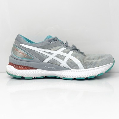 Женские кроссовки Asics Gel Nimbus 22 1012A587 серые кроссовки размер 10