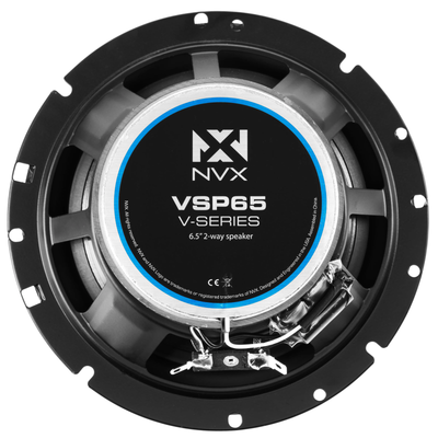 NVX VSP65 600W Peak (200W RMS) 6.5" V-Series 2-Way Coaxial Speakers