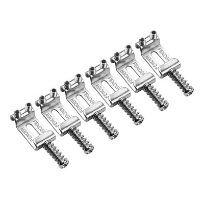 6PCS Replacement Roller  Tremole Saddles for ST Electric Guitar Parts G6K8