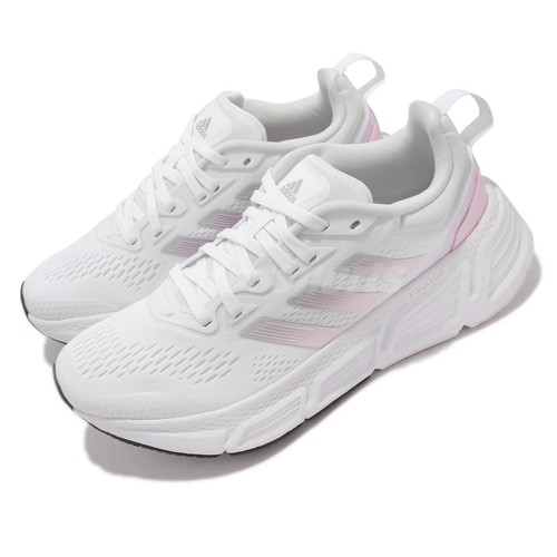 

Adidas Questar Белый Серебряный Розовый Женская спортивная обувь для бега Кроссовки GZ0618, Questar