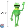 Kermit Frog Hand Puppet, Kermit The Frog Stuffed Plush Toy for Boys and Girls, The Puppet Movie Show Soft Frog Doll for Role Play - 24 Inches