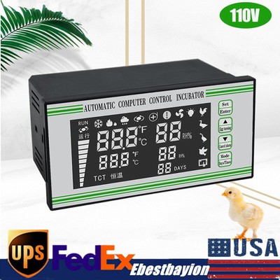 XM-18S Digital Egg Incubator Controller Automatic Humidity Sensor Thermostat