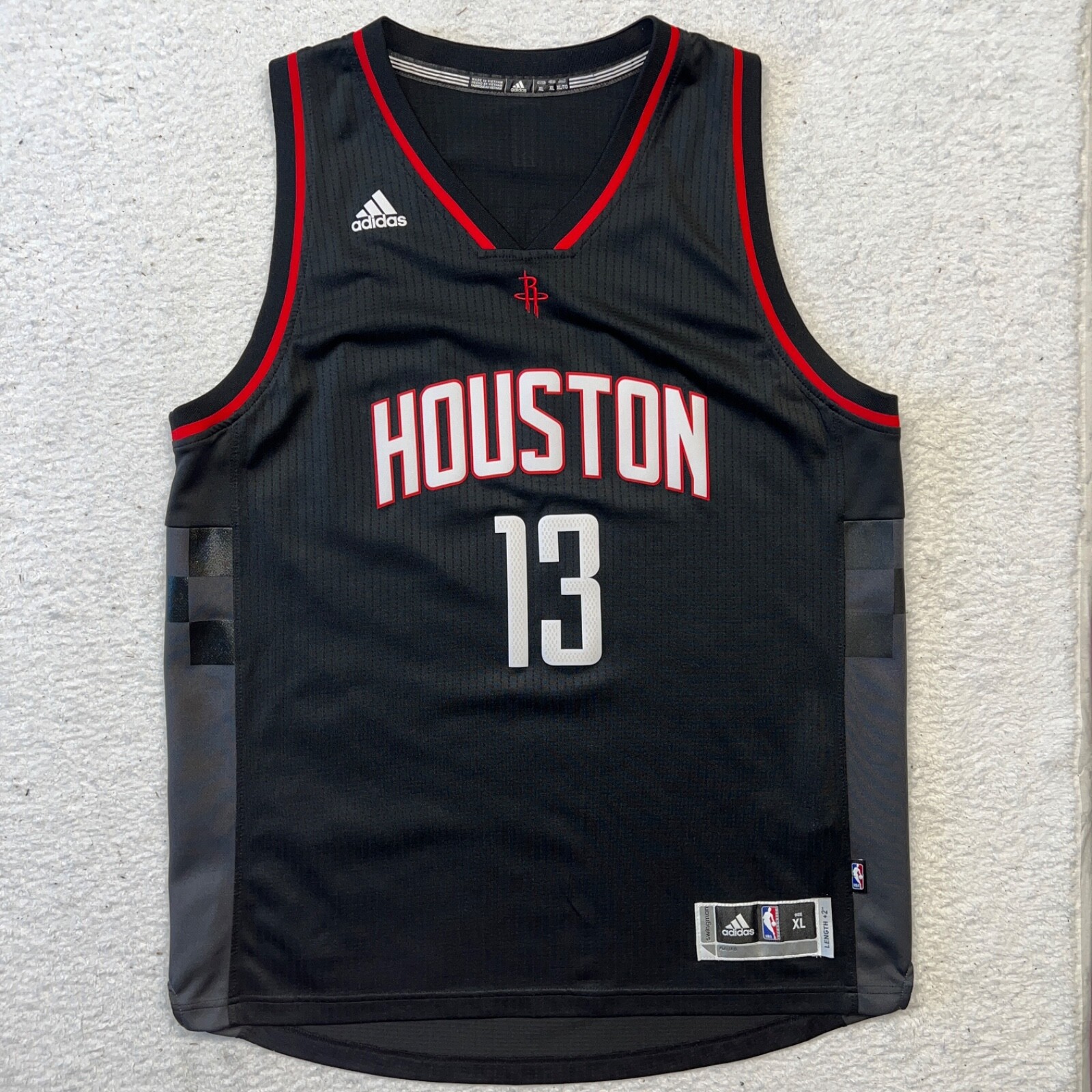 美品 Adidas NBA ROCKETS 13 HARDEN ユニフォーム S Houston Rockets NBA #13 JAMES HARDEN ADIDAS SHIRT JERSEY RED