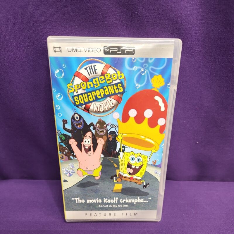 The Spongebob Squarepants Movie (UMD, 2005) for PSP WORKS TESTED PSP DISC MOVIE 