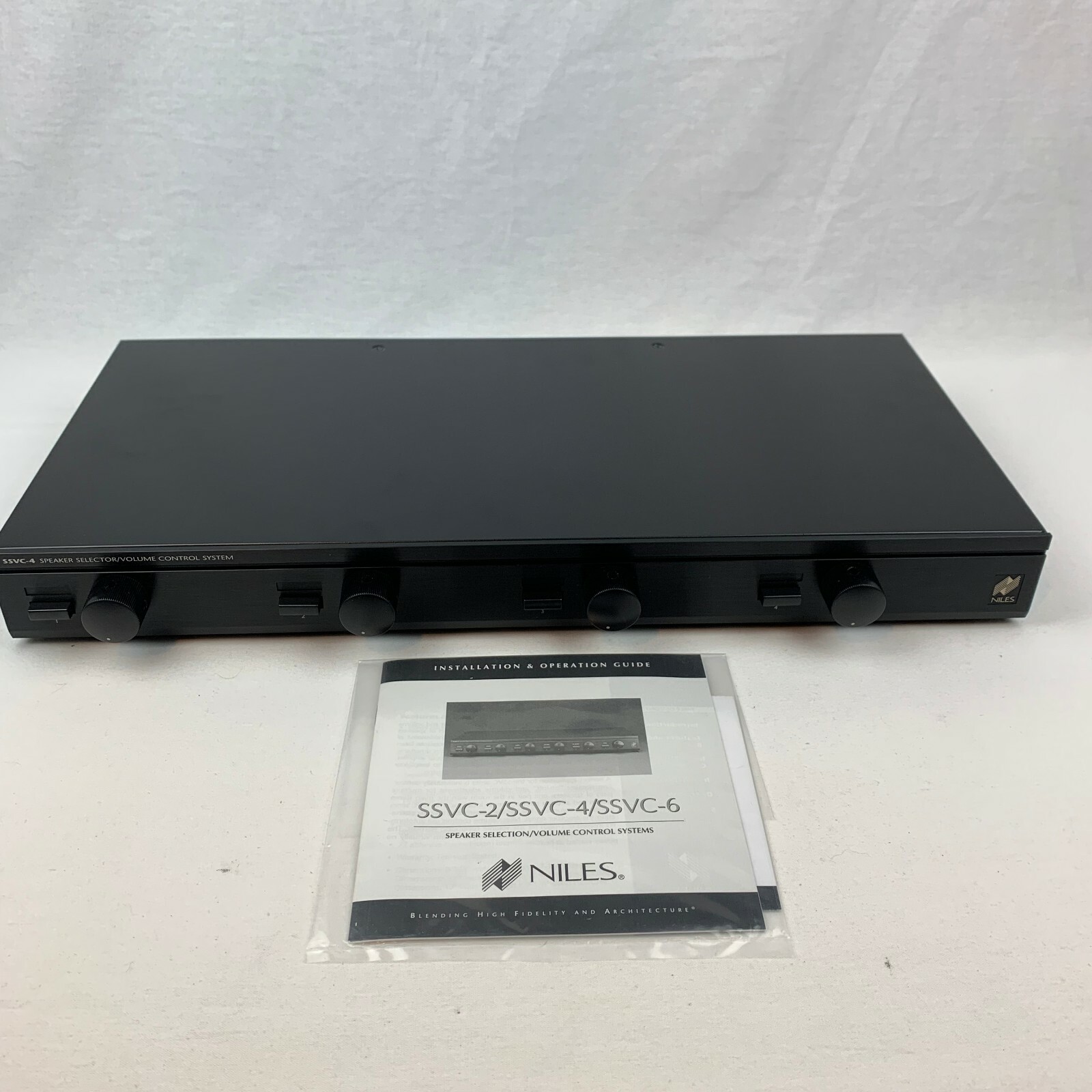 Niles Audio SSVC-4 Speaker Selector with Volume Control