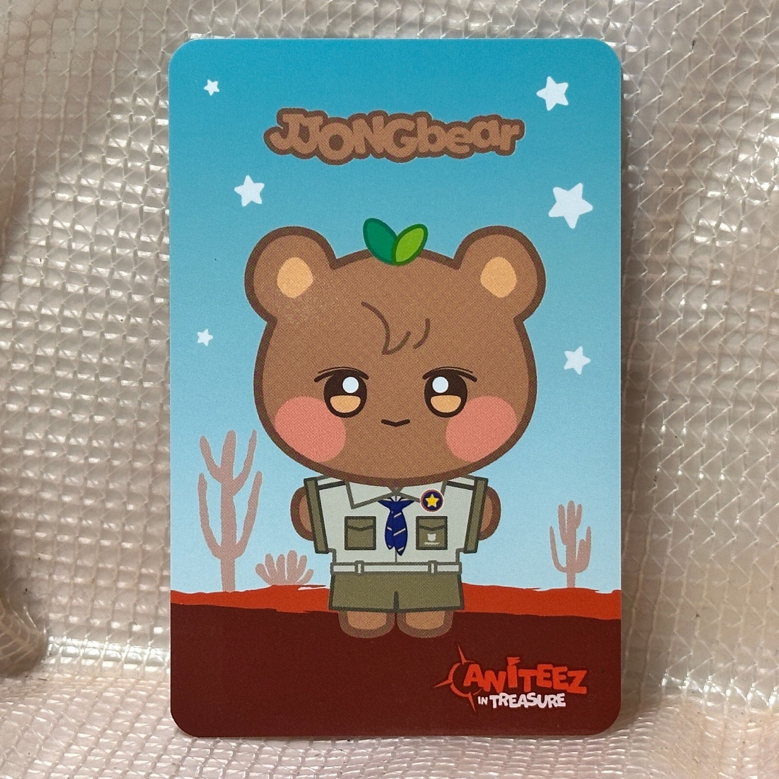 JJONGbear Jong Ho Trading Card Photocard Ateez Pop-Up