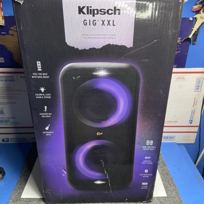 Klipsch Gig XXL Speaker - Wireless Bluetooth Portable Lightshow Speaker RRP £345