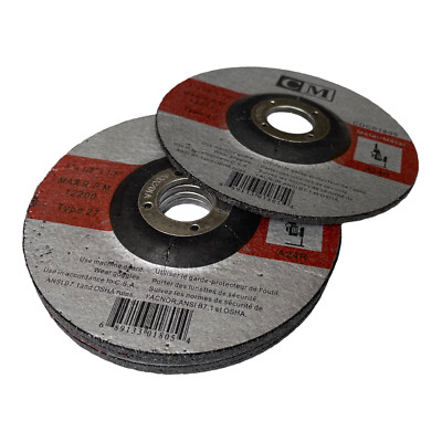 10PK 5'' Metal Steel Depressed Center Cut Wheel Blade Angle Grinder Discs Type 27