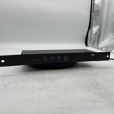 HP AF611A 1x4 USB/PS2 KVM Console Switch Hewlett Packard Switch MW3E4