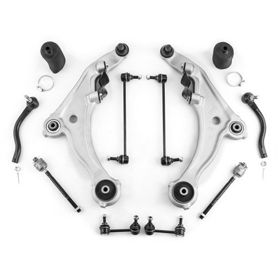 Front Lower Control Arm Tie Rod Sway Bar Link For Nissan Maxima 2009-2014 12pc