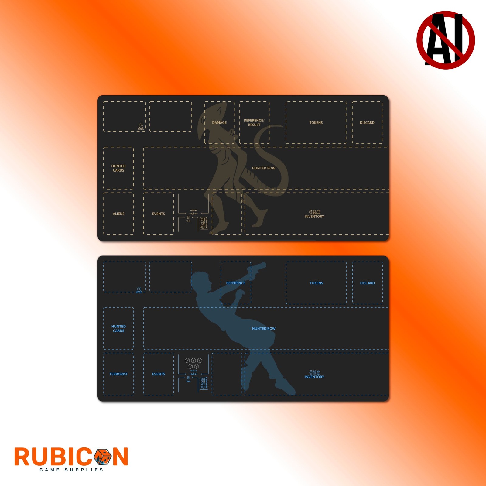 Hunted Card Game Playmat 24