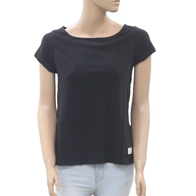 Odd Molly Anthropologie Star Embroidered Blouse Top Black Vintage XS-0 219388