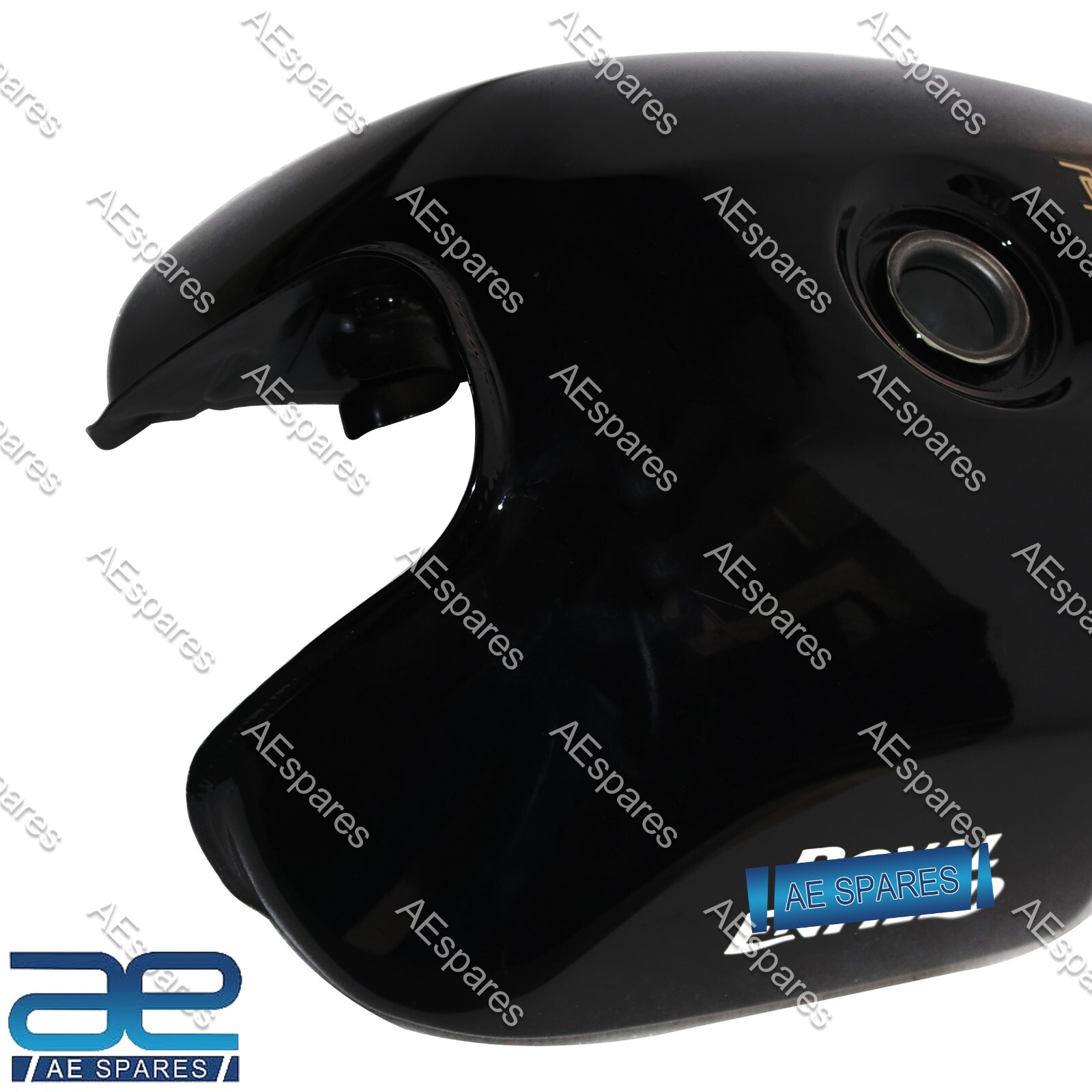 For Royal enfield Continental GT 535 cc Petrol Gas Fuel Tank Black Color  