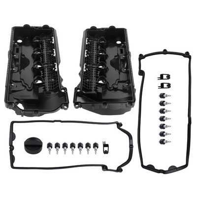 Engine Valve Cover Kit Left & Right for BMW 545i 550i 645Ci 650i 745i 745Li 4.8L