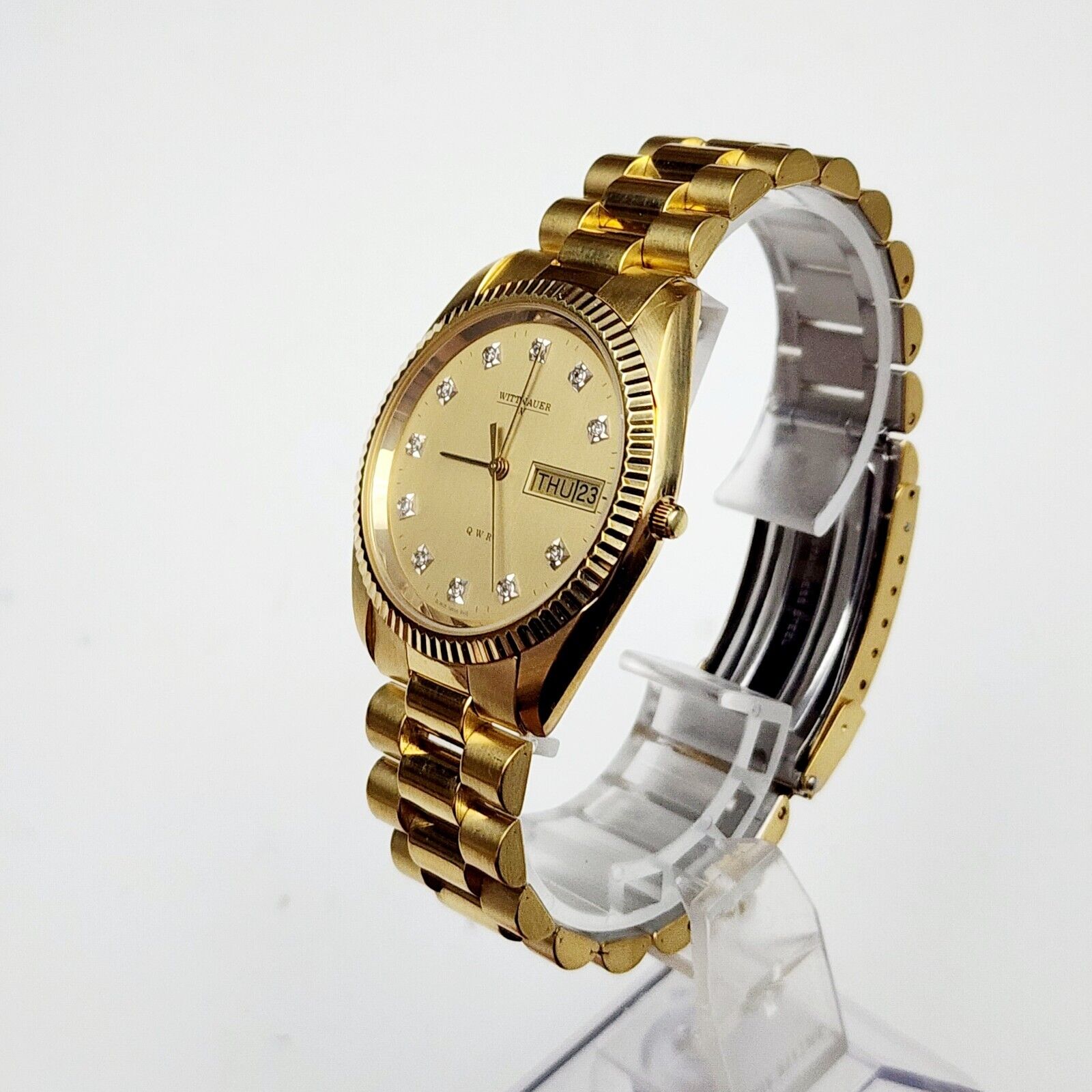Men's SWISS Vintage 90's Watch WITTNAUER 9555. Marked Men's SWISS Vintage 90's Watch WITTNAUER 9555. Marked