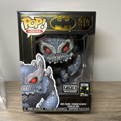 Funko Pop DC: Batman - The Devastator #319 80 Years FYE Exclusive with Protector
