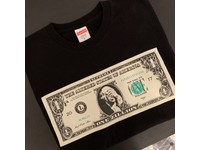 supreme dollar tee