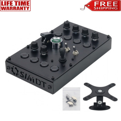 SiMDt PadBox SIM Racing Control Box for Fanatec Simagic Thrustmaster Logitech