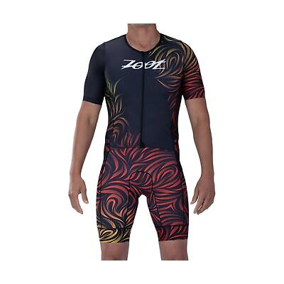 Zoot Men’s LTD Tri Aero Fz Racesuit, Short Sleeve Aerodynamic Cycling Race