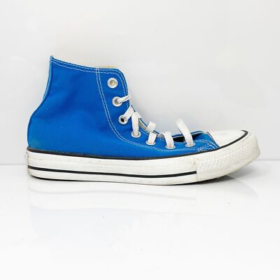 

Converse унисекс CTAS Hi 139781F синие повседневные туфли кроссовки размер M 5 W 7, Синий, Chuck Taylor All Star Hi