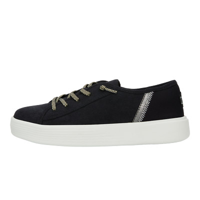 Cody Womens Heathered Knit Mesh - Black