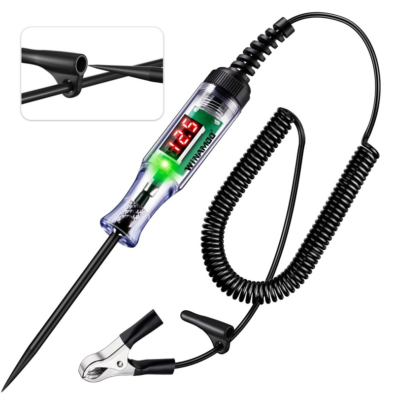 Automotive Test Light with 348V LED Digital Voltage Display Auto