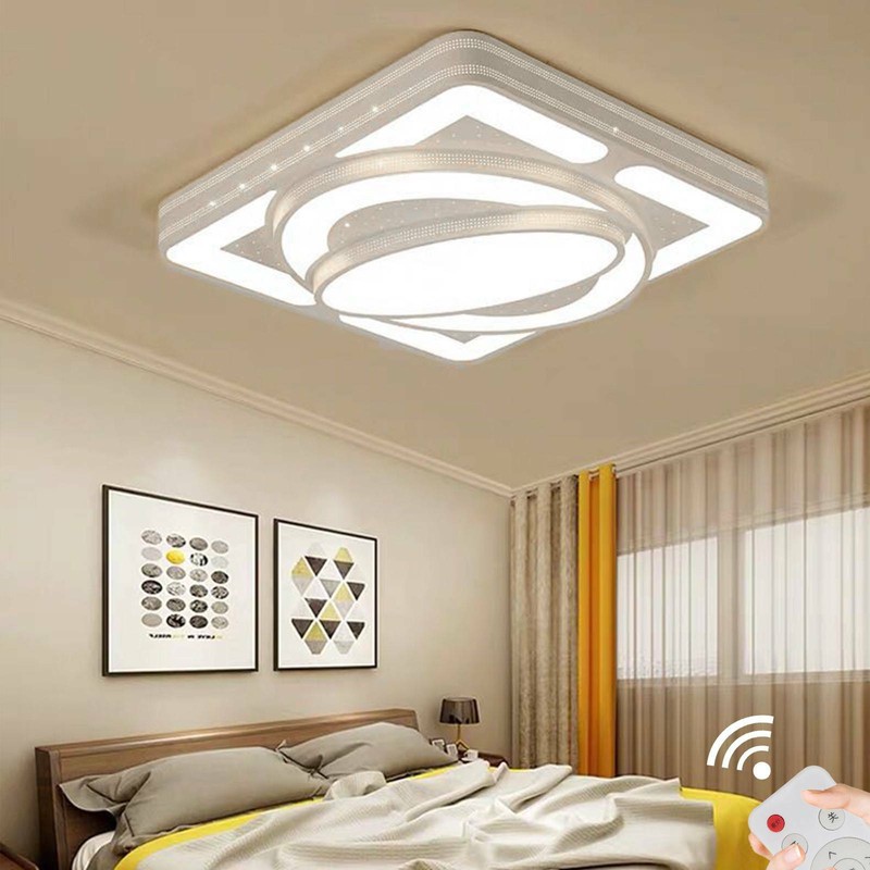 LED Deckenleuchte Deckenlampen 64W Wohnzimmer Badleuchte Dimmbar Küchen Lampe DE