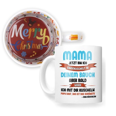 Geschenkbox Für Werdende Mütter – Schwangerschaftsgeschenk Mit Becher, Armband, Seife & Mehr – Für Den Ersten Muttertag & Babyparty