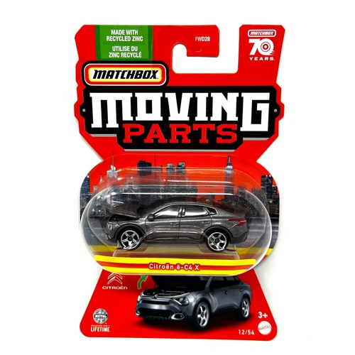 Matchbox Moving Parts Citroen E-C4 X Gray Vehicle | eBay