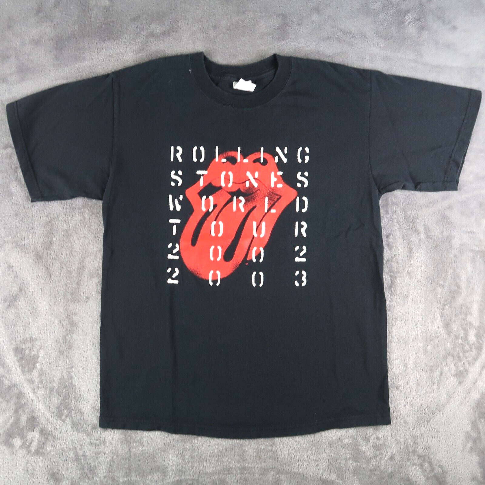 Vintage 2002 2003 Rolling Stones World Tour Concert Shirt