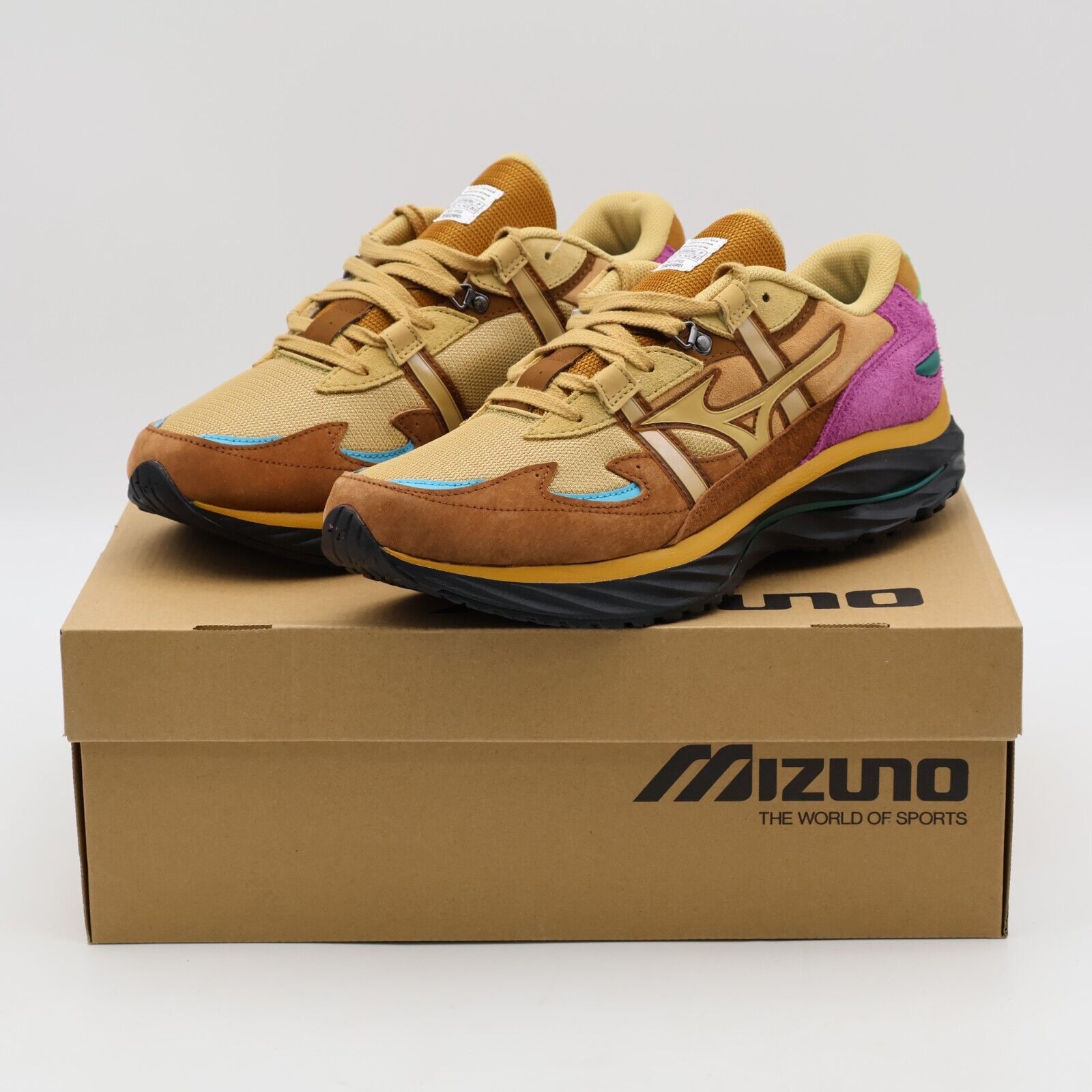 D1GD230801 Digawel Mizuno Wave Rider β Brown Purple (Men's D1GD230801 Digawel Mizuno Wave Rider β Brown Purple (Men's