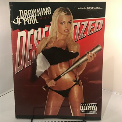 DROWNING POOL Desensitized GUITAR TAB Edition Book 2004 Music Songbook UNUSED