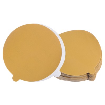 50pcs PSA Sanding Discs 6''x320 Grit Self Adhesive Sticky-Back Sandpaper w/ Tab