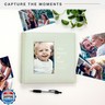 MCS The Story of You Sage Linen Photo Album Holds 200 4x6 Photos with Memo Space, Clear Side-Loading Pockets – Scrapbook Style Keepsake for Weddings, Anniversaries and More – A Thoughtful Gift